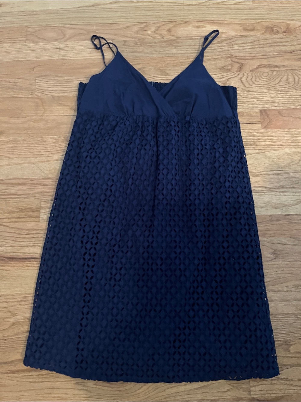 Tommy Bahama Navy Cotton V-Neck dress
